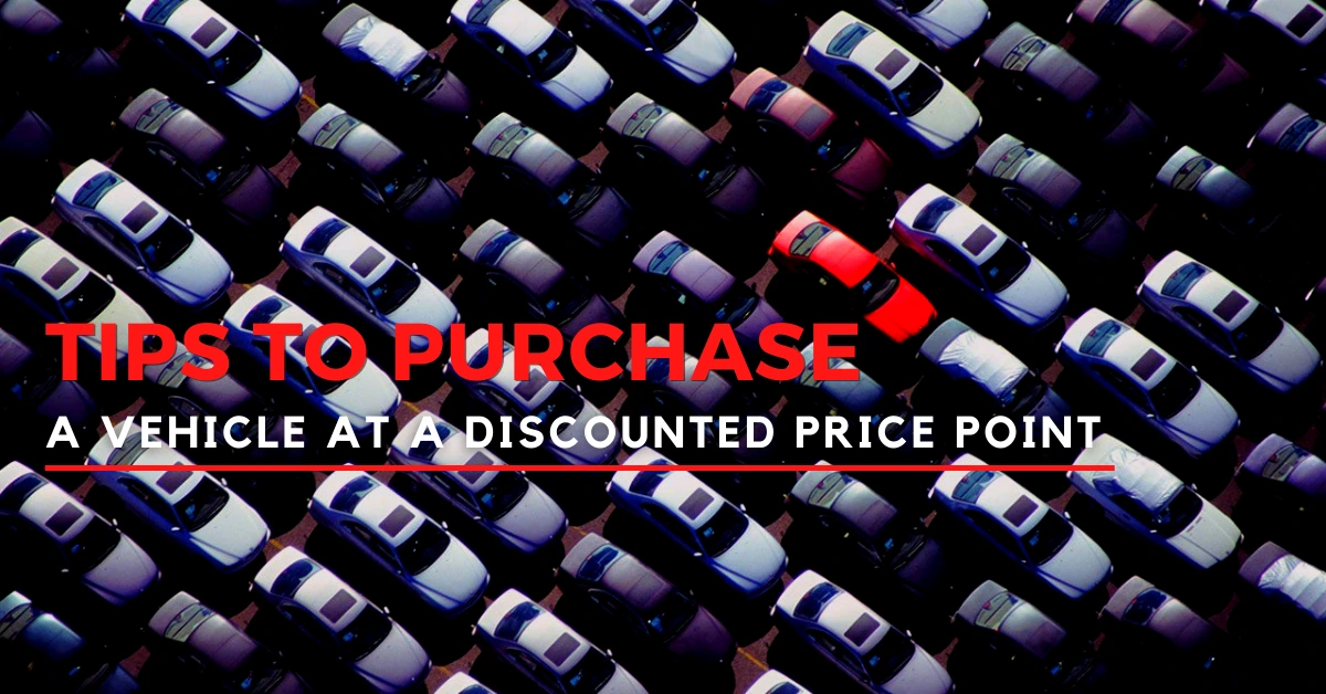 car at discounted prices