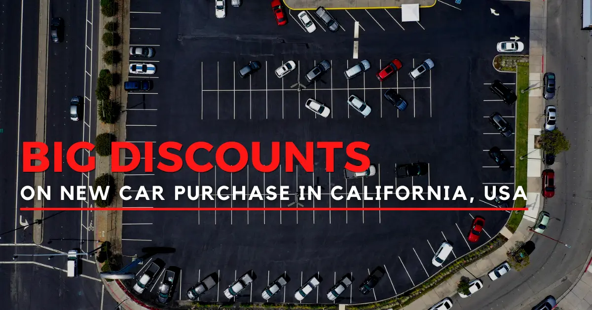 Discounts on New Cars in Los Angeles