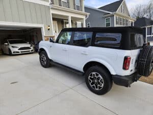 Bruce Cross's car
