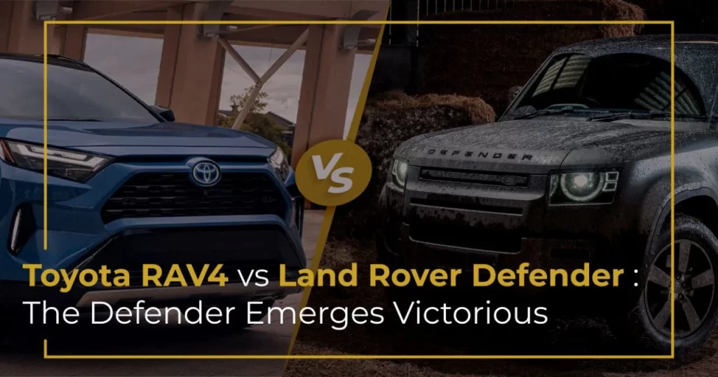 Toyota RAV4 vs. Land Rover Defender