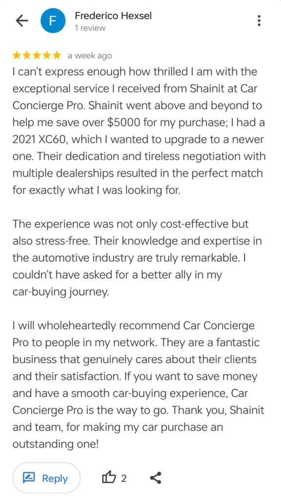 car buying service review