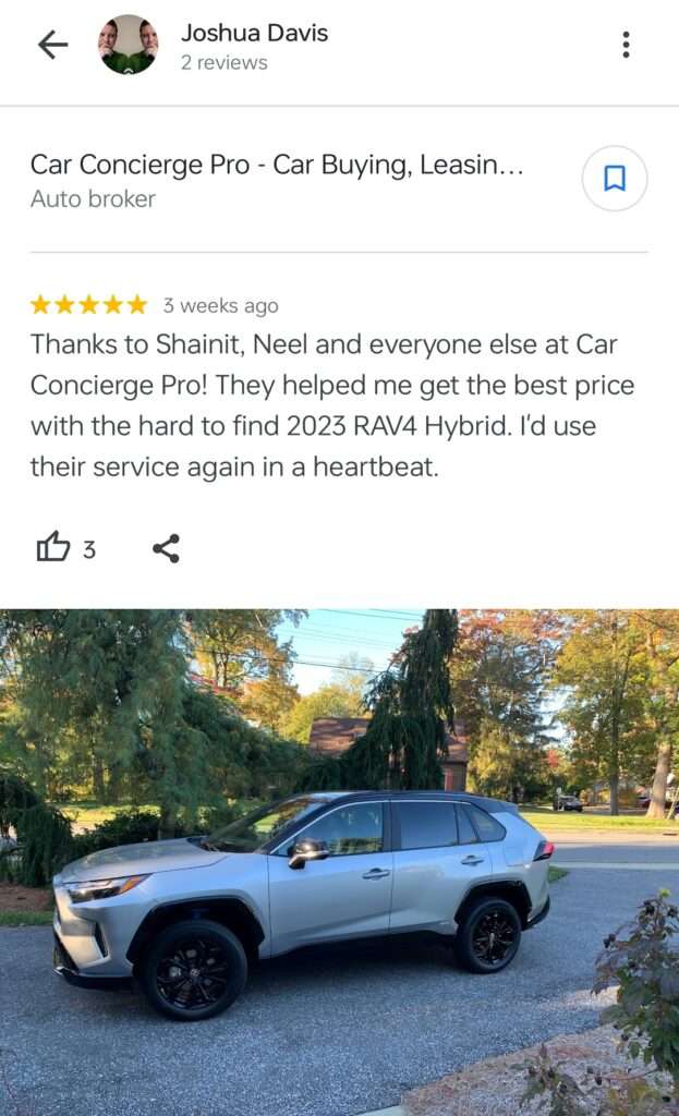 car buying service reviews