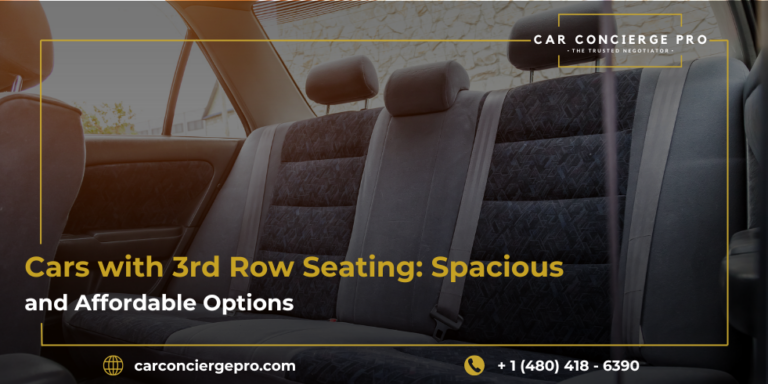 cars with 3rd row seating