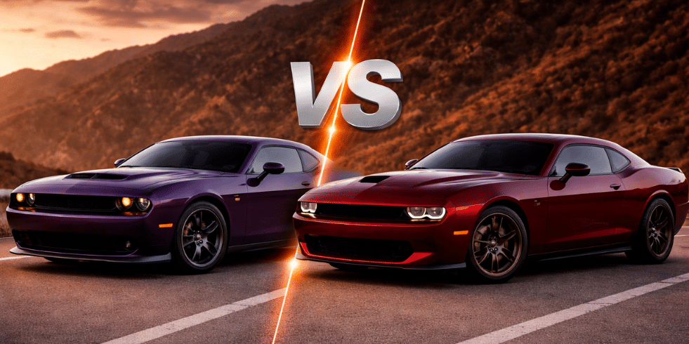 2024 Dodge Challenger vs 2025 Challenger