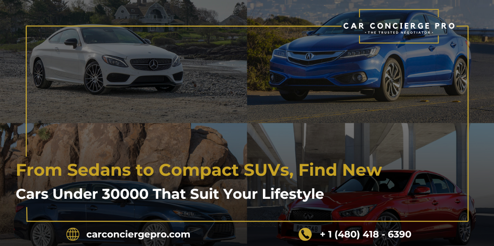 new cars under 30000