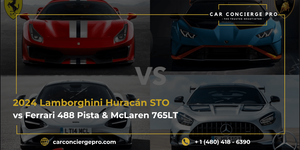 Lamborghini Huracán STO vs Ferrari 488 Pista & McLaren 765LT