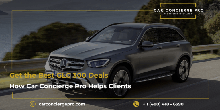 How Car Concierge Pro Helps Clients Get the Best GLC 300 Deals