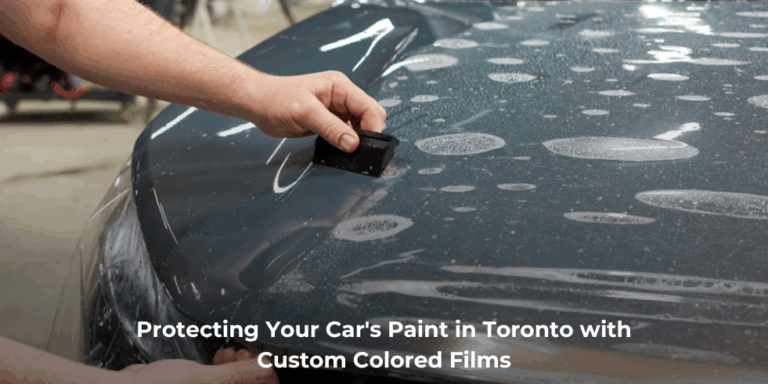 Protecting Your Car's Paint in Toronto with Custom Colored Films 7 Protecting Your Cars Paint in Toronto with Custom Colored Films 1
