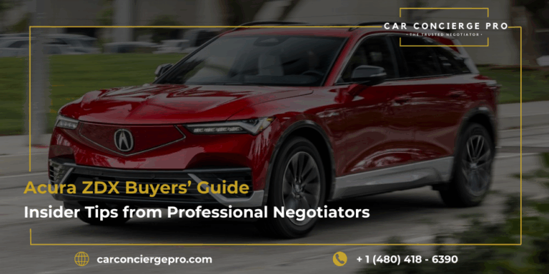 Acura ZDX Buyers’ Guide: Insider Tips from Professional Negotiators