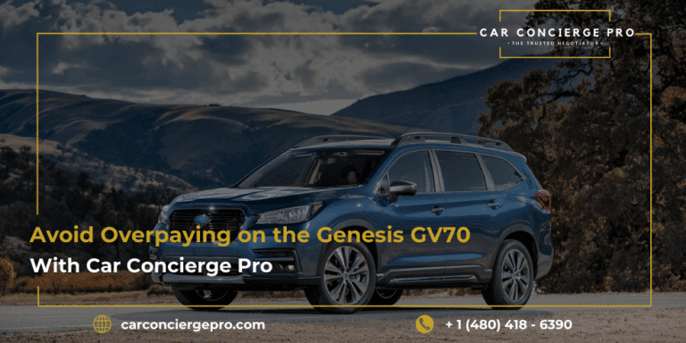 Avoid Overpaying on the Genesis GV70 with Car Concierge Pro