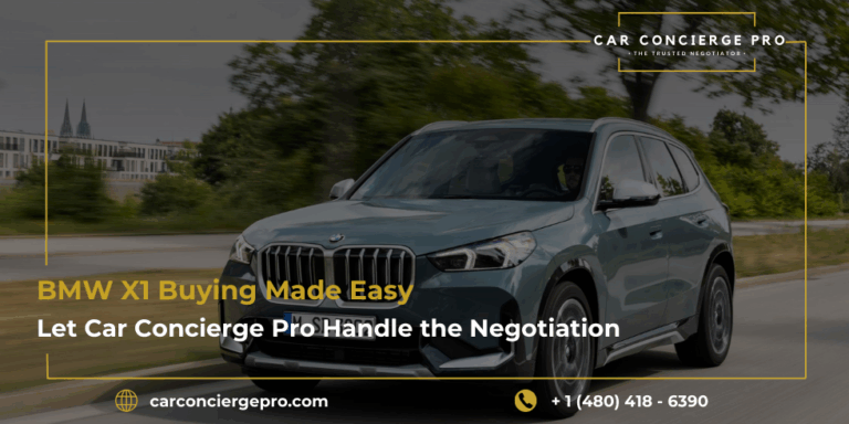 BMW X1 Buying Made Easy Let Car Concierge Pro Handle the Negotiation