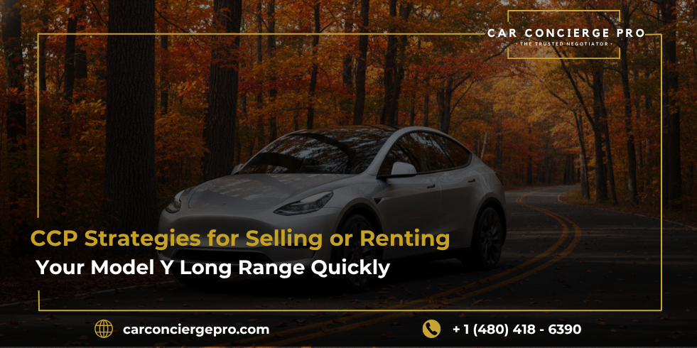 CCP Strategies for Selling or Renting Your Model Y Long Range Quickly