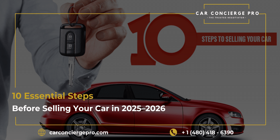 10 Essential Steps Before Selling Your Car in 2025–2026