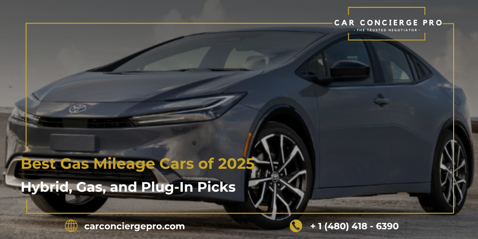 Best Gas Mileage Cars of 2025: Hybrid, Gas, and Plug-In Picks