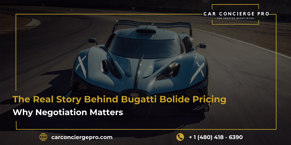The Real Story Behind Bugatti Bolide Pricing and Why Negotiation Matters