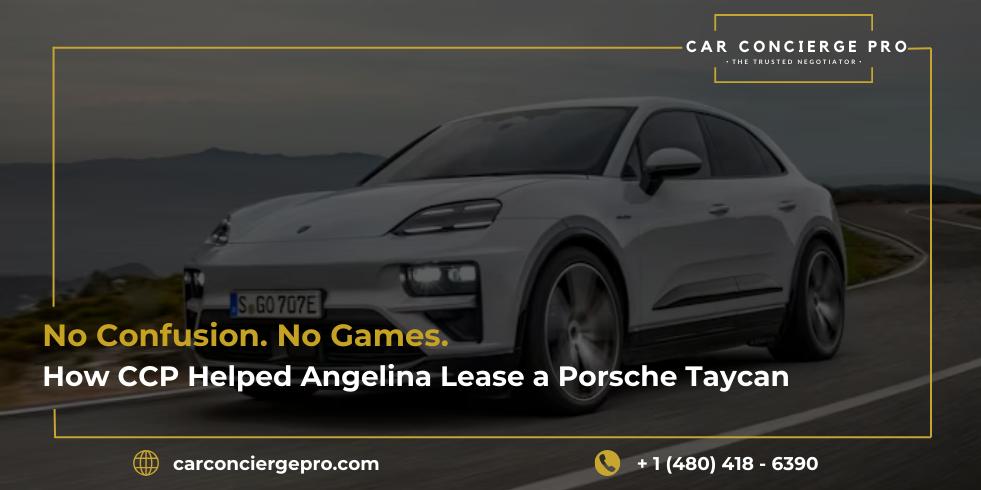 No Confusion. No Games. How CCP Helped Angelina Lease a Porsche Taycan thmart Way
