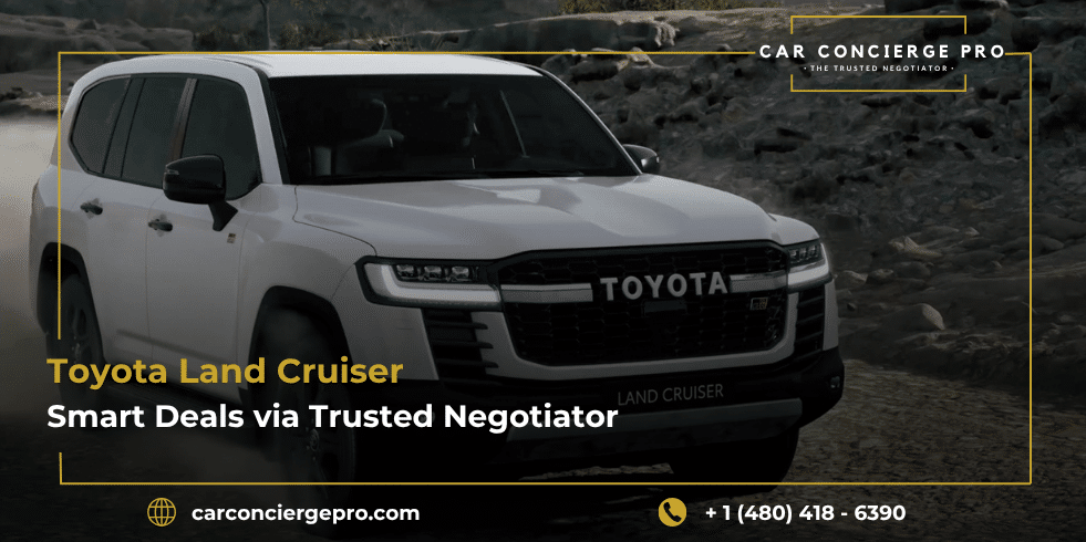 Toyota Land Cruiser: Smart Deals via Trusted Negotiator
